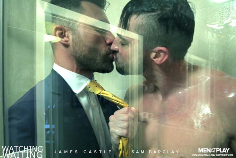 MenatPlay suited muscle hunk James Castle hot muscled dude Sam Barclay naked men hardcore ass fucking cum shower suits huge cock 008 gay porn video porno nude movies pics porn star sex photo - Suited muscle hunk James Castle and Sam Barclay hardcore ass fucking in the shower